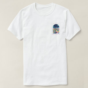 Casablanca Marokko Retro-Reise-Grafik-T-Shirt T-Shirt