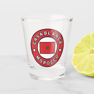 Casablanca Marokko Schnapsglas