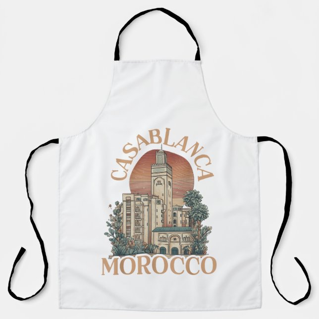 Casablanca Marokko Schürze (Vorderseite)