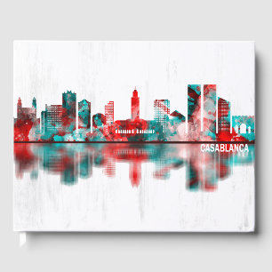Casablanca Marokko Skyline Gästebuch