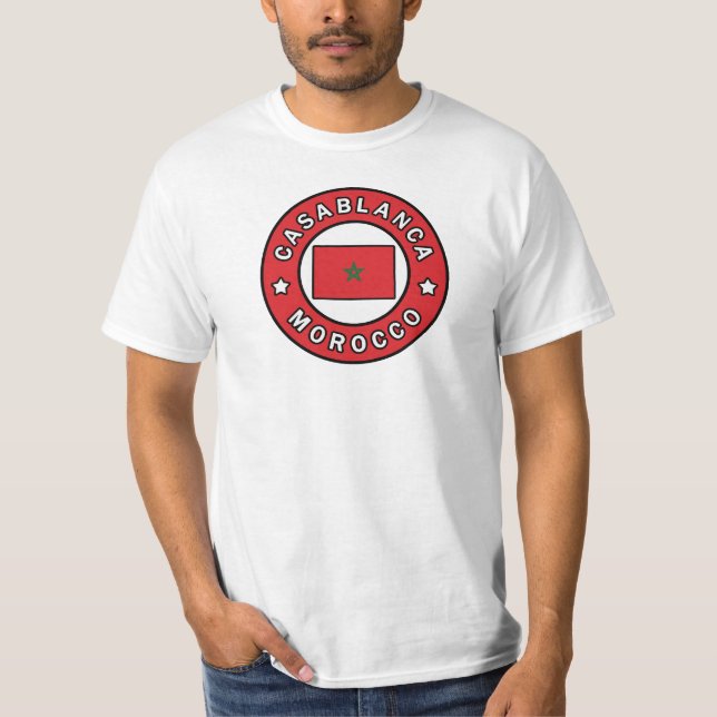 Casablanca Marokko T-Shirt (Vorderseite)