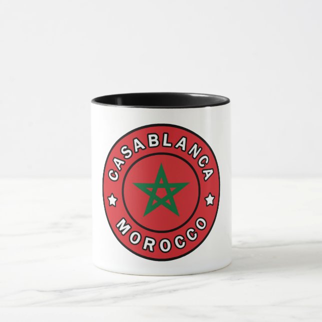 Casablanca Marokko Tasse (Zentrum)