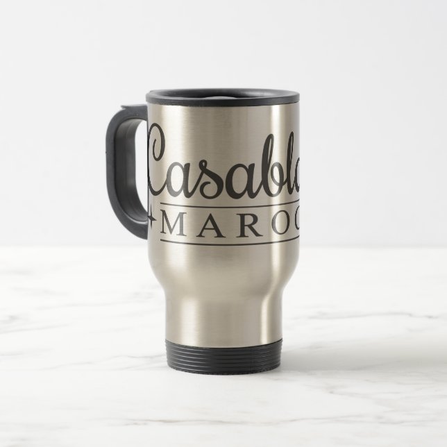 Casablanca nom personnalisé tasses (Devant gauche)