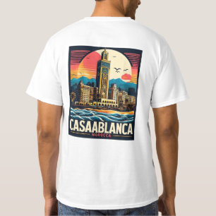 Casablanca-Stadtbild T-Shirt