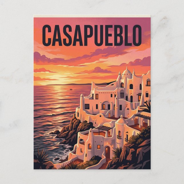 Casapueblo Postkarte (Vorderseite)