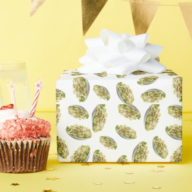 Cäsar-Salat Geschenkpapier (Geburtstagsparty)