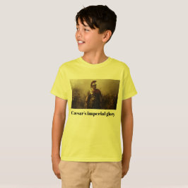 Cäsars kaiserlicher Ruhm gelb T-Shirt
