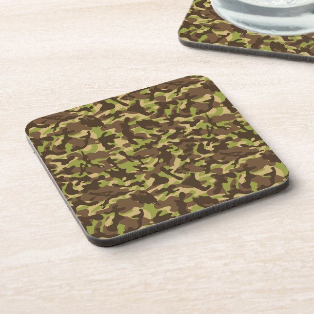Cascade Camouflage Getränkeuntersetzer (Linke Seite)