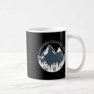Cascade County Mt Berge Wandern Bergsteigen Campin Kaffeetasse