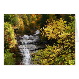 Cascade d'automne