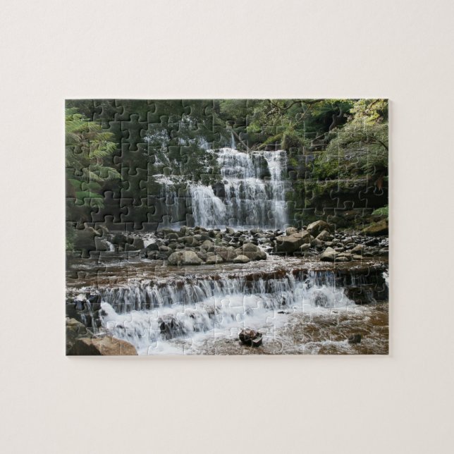 Cascade de la forêt tropicale - Jigsaw Puzzle (Horizontal)