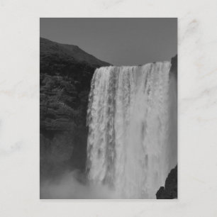 Cascade de Skogafoss Islande Carte Postale