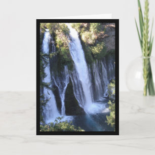 Cascade de Tarzan - Chanson de Sol. Carte de voeux