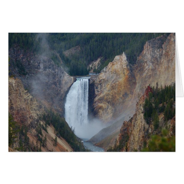 Cascade de Yellowstone (Devant horizontal)