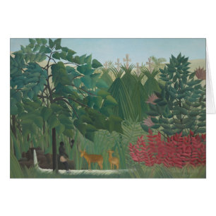 Cascade d'Henri Rousseau, Art Vintage