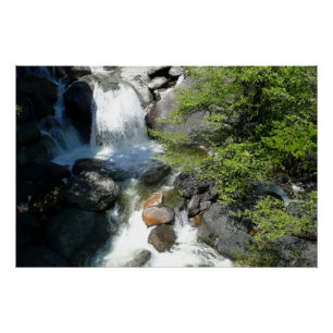 Cascade Falls at Yosemite National Park Poster