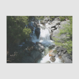Cascade Falls at Yosemite National Park Seidenpapier