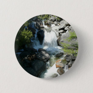 Cascade Falls im Yosemite National Park Button