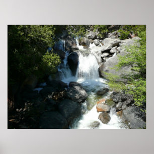 Cascade Falls im Yosemite National Park Poster