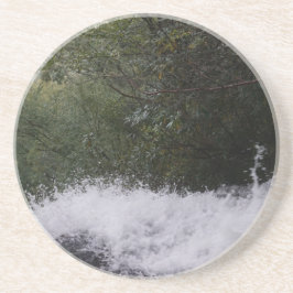 Cascade Falls in Blue Ridge Mountains Untersetzer