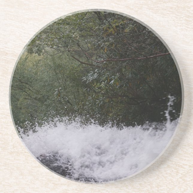 Cascade Falls in Blue Ridge Mountains Untersetzer (Vorne)
