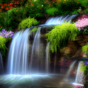 Cascade & Fleurs Puzzle