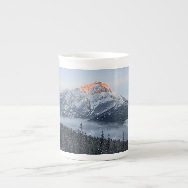 Cascade Mountain Bone China Tasse (Vorderseite)