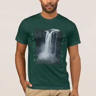 Cascade Nature Scène Romantique T-Shirt