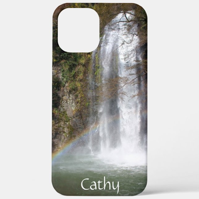 Cascade personnalisée et Coque Rainbow 12 Pro Max (Verso)