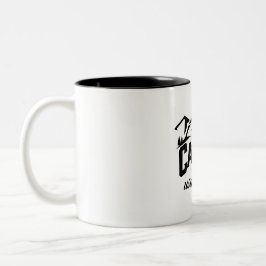 Cascade Range USA Kanada Logo. Zweifarbige Tasse