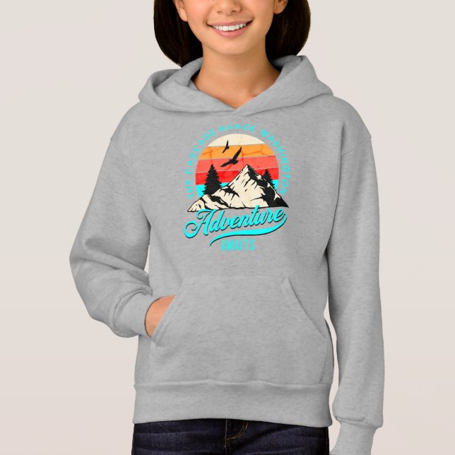 Cascade Range Washington Staat, Atemberaubend Wild Hoodie (Vorderseite)