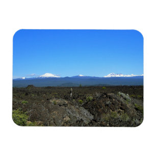 Cascades und Lava Rocks, Oregon Magnet