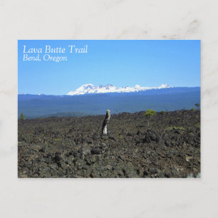 Cascades und Lava Rocks, Oregon Postkarte
