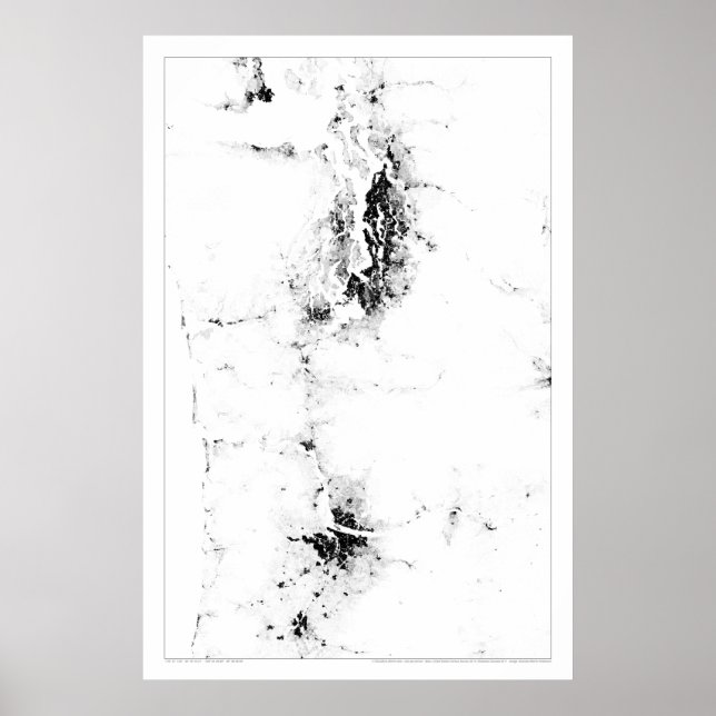 Cascadia Census Dotmap Poster (Vorne)