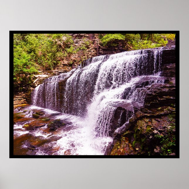 CASCADILLA GORGE ITHACA NEW YORK POSTER (Vorne)