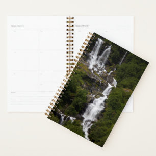 Cascading Volefossen Wasserfall Planer
