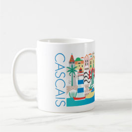 Cascais, Portugal 11oz oder 15oz Tasse