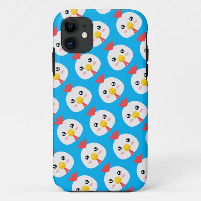 Case für das iPhone mit niedlichem Hühnchen (Rückseite)