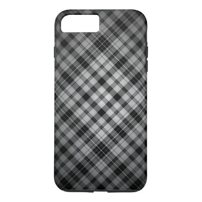 Case-iPhone 7 Plus/Kariert Case-Mate iPhone Hülle (Rückseite)