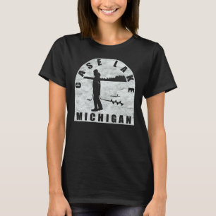 Case Lake Eisangeln Michigan T-Shirt