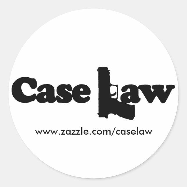Case Law Stickers (Vorderseite)