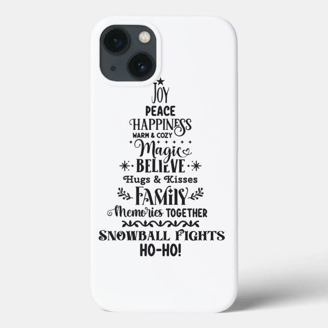 Case-Mate Barely There Apple iPhone 13 Fall Hülle (Rückseite)