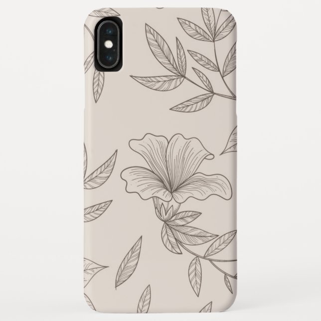 Case-Mate Barely There Apple iPhone XS Max Hülle (Rückseite)