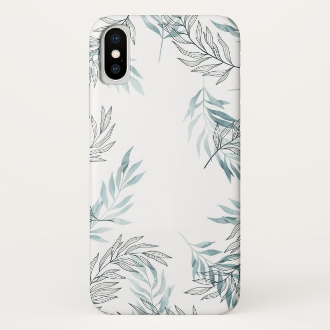 Case-Mate Barely There iPhone X Hülle (Rückseite)