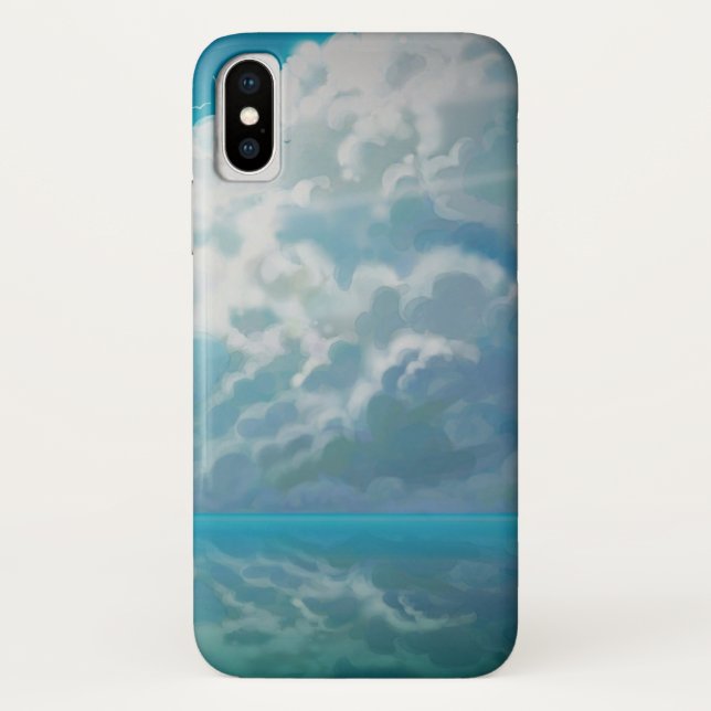 Case-Mate Barely There iPhone X Hülle (Rückseite)