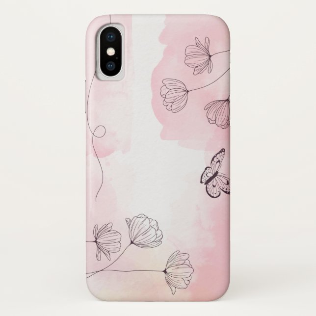 Case-Mate Barely There iPhone X Hülle (Rückseite)