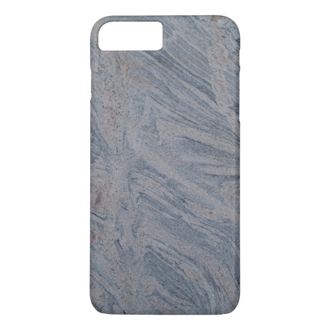 Case Mate Barely There Plus iPhone 7 Gray Marbled (Rückseite)