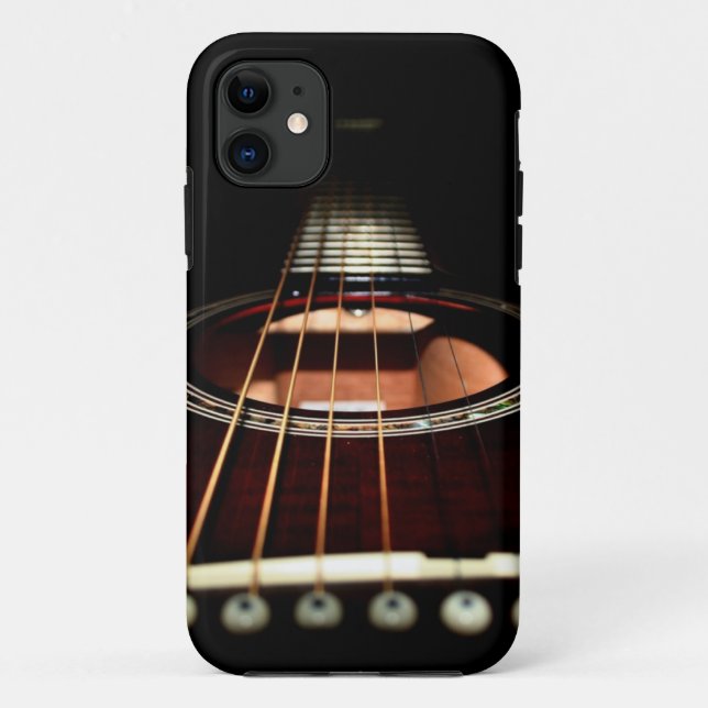 Case-Mate der Akustikgitarre-Nahaufnahme-iPhone5 iPhone Hülle (Rückseite)