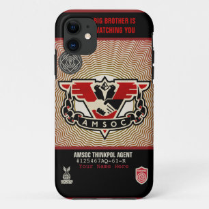 Case-Mate-Fall der Gedanken-Polizei-1984 AMSOC Case-Mate iPhone Hülle