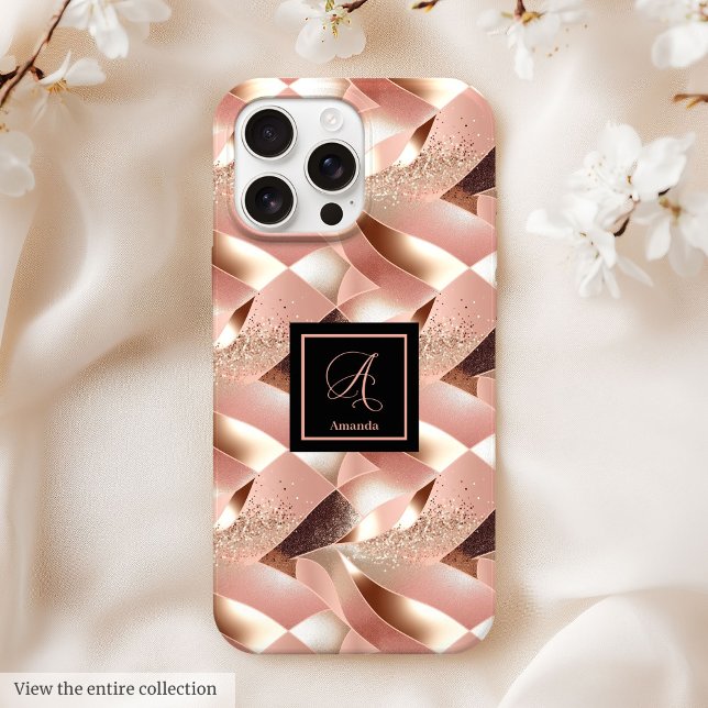 Case-Mate iPhone 16 Case Elegant Rose Gold Gift (Case-Mate iPhone 16 Case Elegant Rose Gold Gift)